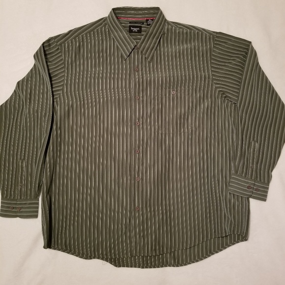 Haggar Green Long sleeve shirt - Picture 4 of 4
